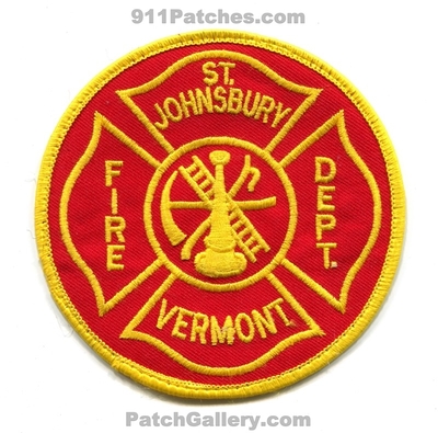 Saint Johnsbury Fire Department Patch (Vermont)
Scan By: PatchGallery.com
Keywords: st. dept.