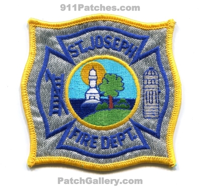 Saint Joseph Fire Department Patch (Michigan)
Scan By: PatchGallery.com
Keywords: st. dept.