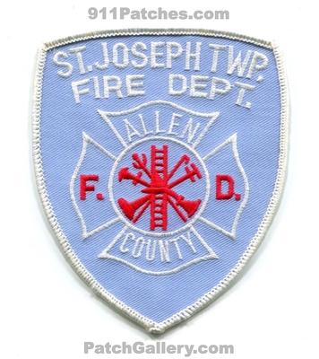 Saint Joseph Township Fire Department Allen County Patch (Indiana)
Scan By: PatchGallery.com
Keywords: st. twp. dept. co.