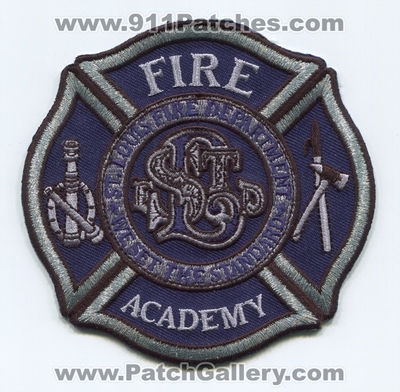 Saint Louis Fire Department Academy Patch (Missouri)
Scan By: PatchGallery.com
Keywords: St.L.F.D. StLFD Dept. We Set the Standard