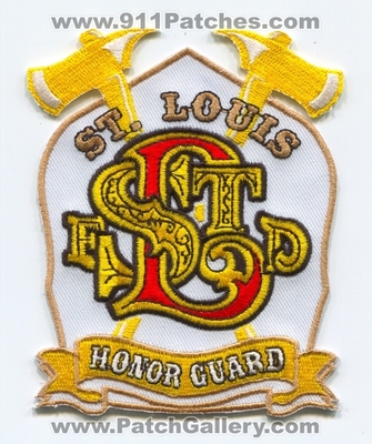 Saint Louis Fire Department Honor Guard Patch (Missouri)
Scan By: PatchGallery.com
Keywords: St.L.F.D. StLFD Dept.