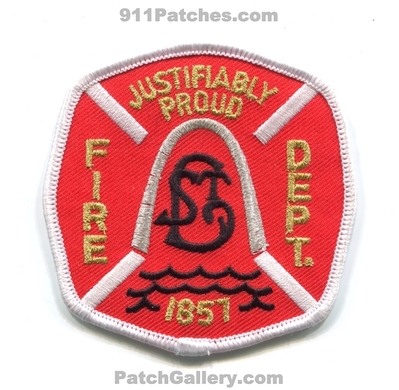 Saint Louis Fire Department Patch (Missouri)
Scan By: PatchGallery.com
Keywords: stlfd st.l.f.d. dept. 1857