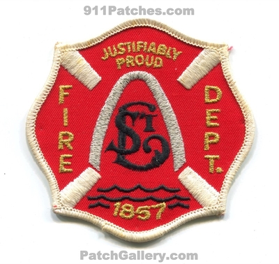 Saint Louis Fire Department Patch (Illinois)
Scan By: PatchGallery.com
Keywords: st. dept. stlfd 1857