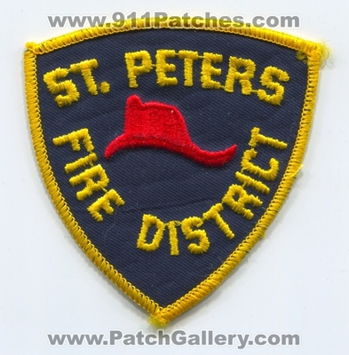 Saint Peters Fire District Patch (Missouri)
Scan By: PatchGallery.com
Keywords: st. dist. department dept.