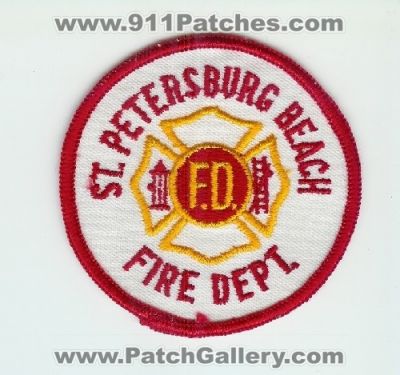 Saint Petersburg Beach Fire Department (Florida)
Thanks to Mark C Barilovich for this scan.
Keywords: st. f.d. dept.