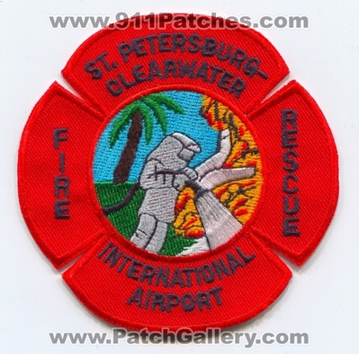 Saint Petersburg-Clearwater International Airport Fire Rescue Department Patch (Florida)
Scan By: PatchGallery.com
Keywords: st. intl. dept. arff cfr aircraft firefighter firefighting
