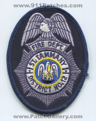 Saint Tammany Fire Department District Number 12 Patch (Louisiana)
Scan By: PatchGallery.com
Keywords: st. dept. no. #12