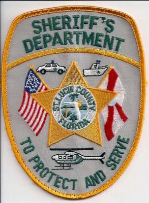 Saint Lucie County Sheriff's Department
Thanks to EmblemAndPatchSales.com for this scan.
Keywords: florida sheriffs st