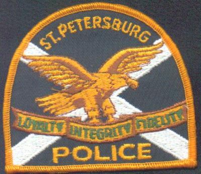 Saint Petersburg Police
Thanks to EmblemAndPatchSales.com for this scan.
Keywords: florida st