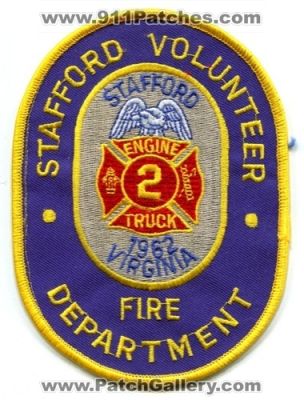 Stafford Volunteer Fire Department Engine Truck 2 (Virginia)
Scan By: PatchGallery.com
Keywords: dept.