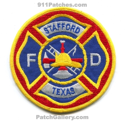 Stafford Fire Department Patch (Texas)
Scan By: PatchGallery.com
Keywords: dept.