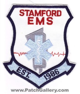 Stamford EMS
Thanks to Michael J Barnes for this scan.
Keywords: connecticut