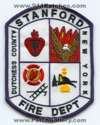Stanford Fire Department (New York)
Scan By: PatchGallery.com
Keywords: dept. dutchess county