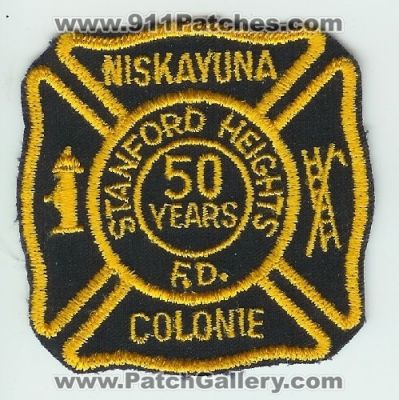 Stanford Heights Fire Department 50 Years (New York)
Thanks to Mark C Barilovich for this scan.
Keywords: niskayuna colonie f.d. dept.