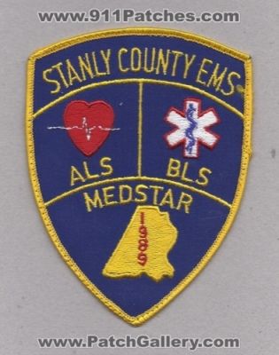 Stanly County EMS Medstar (North Carolina)
Thanks to Paul Howard for this scan.
Keywords: als bls emergency medical services
