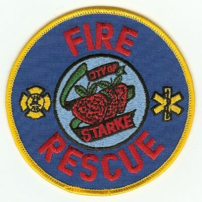 Starke Fire Rescue
Thanks to PaulsFirePatches.com for this scan.
Keywords: florida city of