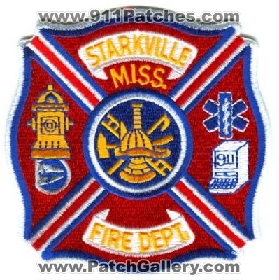 Starkville Fire Dept Patch (Mississippi)
[b]Scan From: Our Collection[/b]
Keywords: department