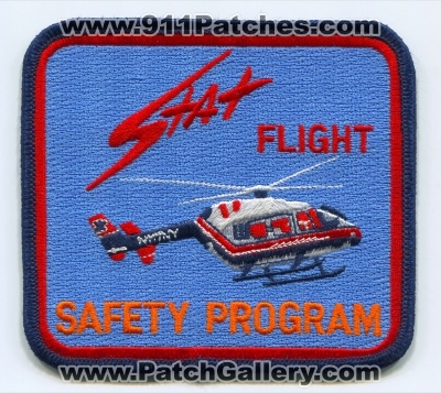 Stat Flight Safety Program (New York)
Scan By: PatchGallery.com
Keywords: ems air medical helicopter ambulance