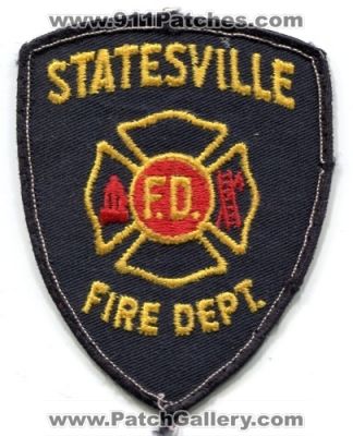 Statesville Fire Department (North Carolina)
Scan By: PatchGallery.com
Keywords: dept. f.d. fd