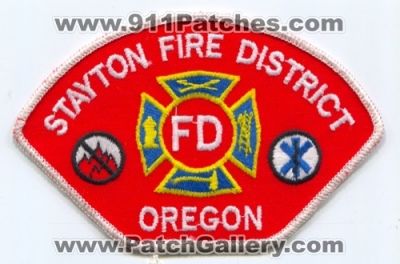 Stayton Fire District (Oregon)
Scan By: PatchGallery.com
Keywords: dist. fd department dept.