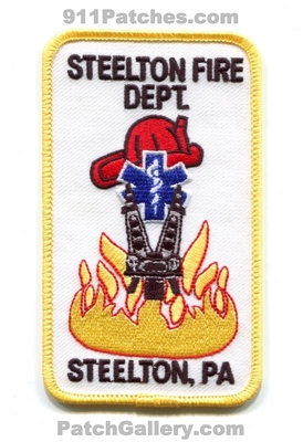 Steelton Fire Department Patch (Pennsylvania)
Scan By: PatchGallery.com
Keywords: dept. pa