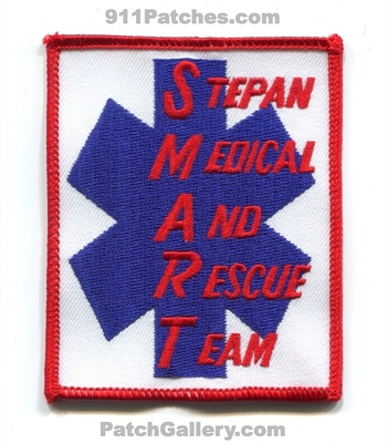 Stepan Company Medical and Rescue Team SMART Patch (Illinois)
Scan By: PatchGallery.com
Keywords: ems