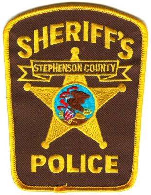 Stephenson County Sheriff's Police (Illinois)
Scan By: PatchGallery.com
Keywords: sheriffs