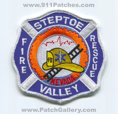 Steptoe Valley Fire Rescue Department Patch (Nevada)
Scan By: PatchGallery.com
Keywords: dept. fd