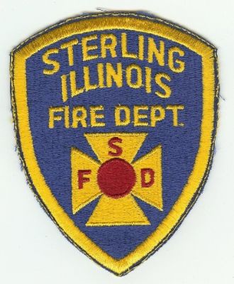 Sterling Fire Dept
Thanks to PaulsFirePatches.com for this scan.
Keywords: illinois department