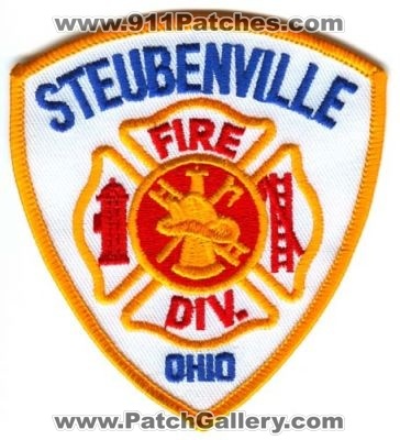 Steubenville Fire Division Patch (Ohio)
Scan By: PatchGallery.com
Keywords: div. department dept.