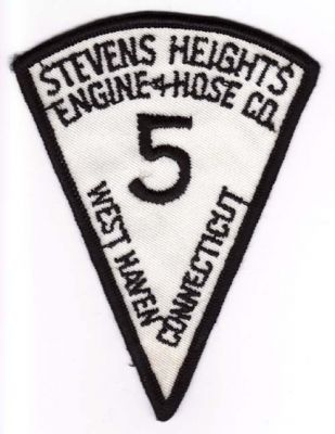 Stevens Heights Engine & Hose Co 5
Thanks to Michael J Barnes for this scan.
Keywords: connecticut company and west haven