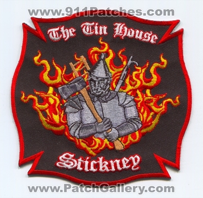 Stickney Fire Department The Tin House Patch (Illinois)
Scan By: PatchGallery.com
Keywords: Dept. Company Co. Station Alice in Wonderland Tin Man