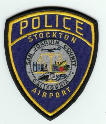 Stockton Airport Police
Thanks to PaulsFirePatches.com for this scan.
County: San Joaquin
Keywords: california