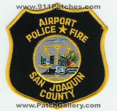 Stockton Airport Fire Police Department (California)
Thanks to Paul Howard for this scan.
Keywords: dept. san joaquin county