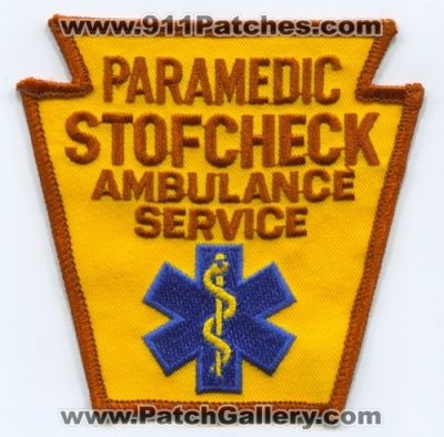 Stofcheck Ambulance Service Paramedic (Ohio) (DEFUNCT)
Scan By: PatchGallery.com
Keywords: ems