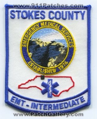 Stokes County Emergency Medical Services EMT Intermediate (North Carolina)
Scan By: PatchGallery.com
Keywords: ems