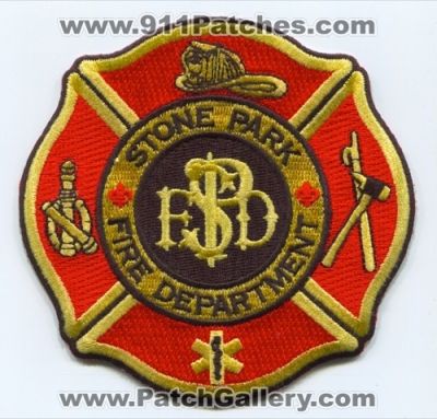 Stone Park Fire Department Patch (Illinois)
Scan By: PatchGallery.com
Keywords: dept.