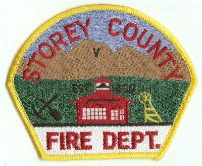 Storey County Fire Dept
Thanks to PaulsFirePatches.com for this scan.
Keywords: nevada department