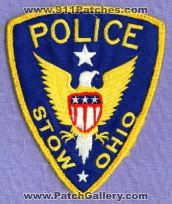 Stow Police Department (Ohio)
Thanks to apdsgt for this scan.
Keywords: dept.