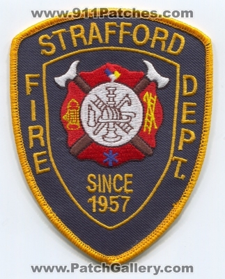 Strafford Fire Department Patch (Missouri)
Scan By: PatchGallery.com
Keywords: dept.