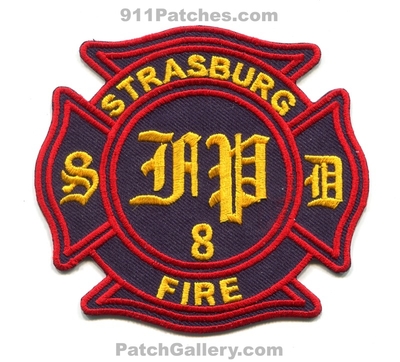 Strasburg Fire Department District 8 Patch (Colorado)
[b]Scan From: Our Collection[/b]
Keywords: dept. dist. number no. #8