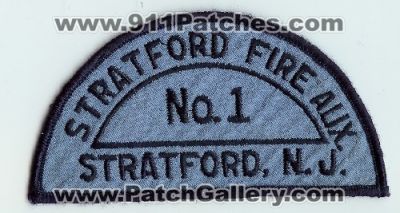 Stratford Fire Auxiliary Number 1 (New Jersey)
Thanks to Mark C Barilovich for this scan.
Keywords: aux. n.j. no. #1