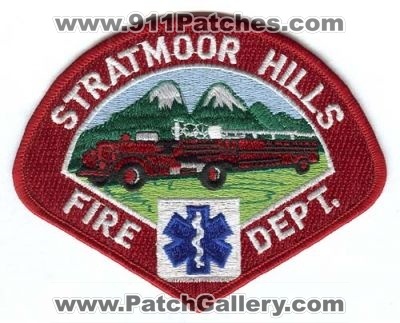 Stratmoor Hills Fire Dept Patch (Colorado)
[b]Scan From: Our Collection[/b]
Keywords: colorado department