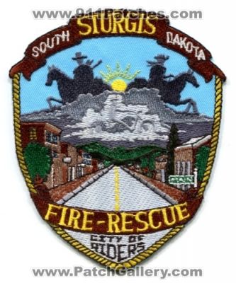 Sturgis Fire Rescue Department (South Dakota)
Scan By: PatchGallery.com
Keywords: dept. city of riders