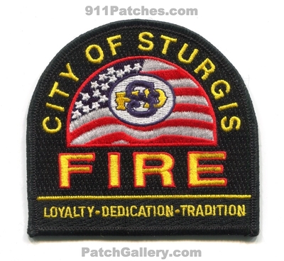 Sturgis Fire Department Patch (Michigan)
Scan By: PatchGallery.com
Keywords: city of dept. loyalty dedication tradition