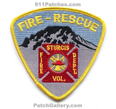 Sturgis Volunteer Fire Rescue Department Patch (South Dakota)
Scan By: PatchGallery.com
Keywords: vol. dept.