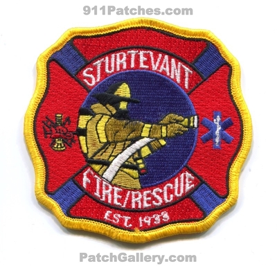 Sturtevant Fire Rescue Department Patch (Wisconsin)
Scan By: PatchGallery.com
Keywords: dept. est. 1933