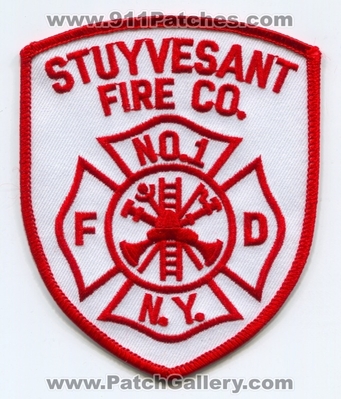 Stuyvesant Fire Company Number 1 Patch (New York)
Scan By: PatchGallery.com
Keywords: Co. No. #1 Department Dept. FD