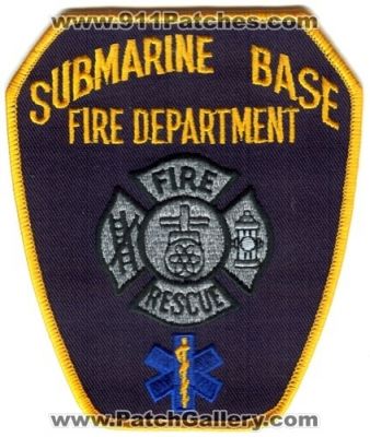 Submarine Base Fire Rescue Department (Connecticut)
Scan By: PatchGallery.com
Keywords: dept. usn navy