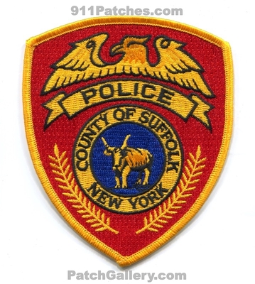 Suffolk County Police Department Patch (New York)
Scan By: PatchGallery.com
Keywords: co. of dept.